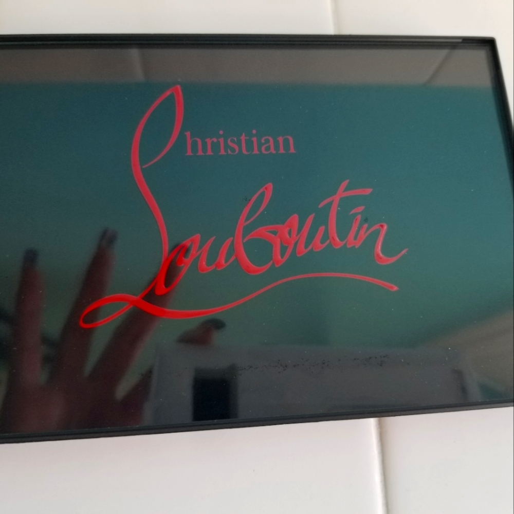 Authentic Christian Louboutin wall decor frame